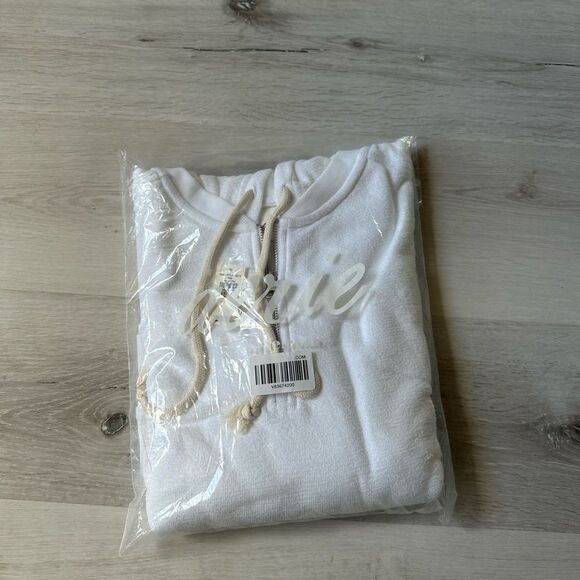 Aerie Restart Quarter Zip Hoodie White Small NWT in packaging - Picture 6 of 8